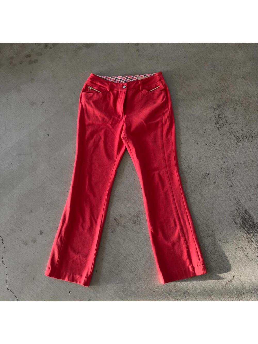 Women's golf Pants / Red